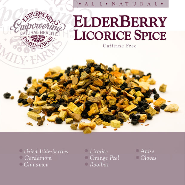 Elderberry Licorice Spice Tea