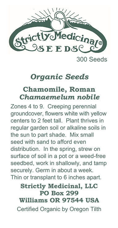 Chamomile, Roman Seeds