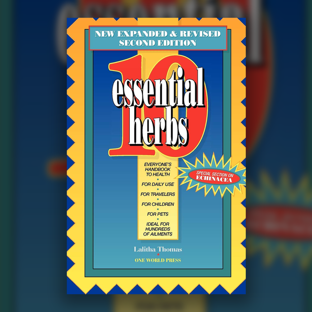 "10 Essential Herbs" Paperback BOOK
