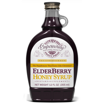 Elderberry Honey Syrup 12oz
