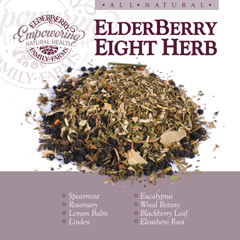 Elderberry Rosemary Ginseng Tea