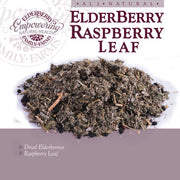 Elderberry Raspberry Leaf Tea