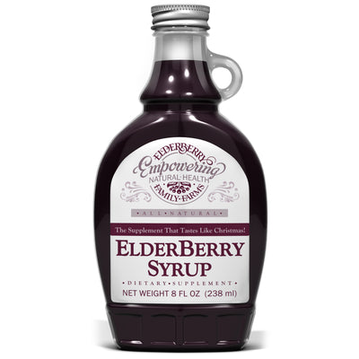 Elderberry Syrup Jar