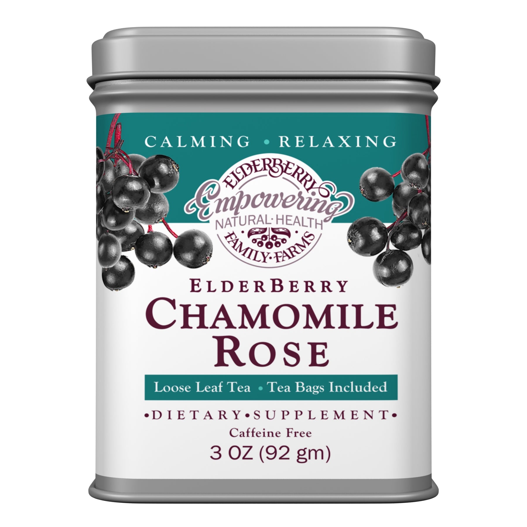 Elderberry Chamomile Rose Tea