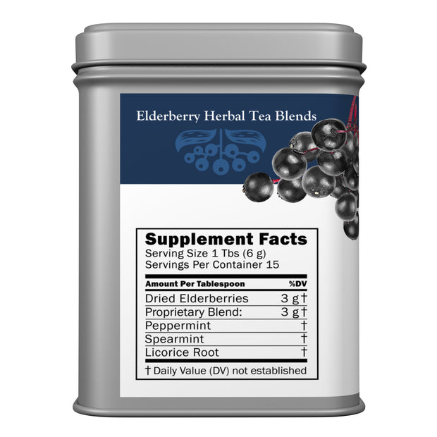 Elderberry Licorice Mint Tea